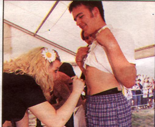 I really hate to think what Marie's doing here