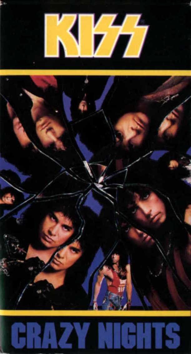 KISS Crazy Nights Video Cover