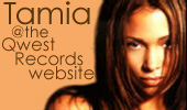 Tamia Homepage @ Quest Records' Website