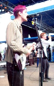 Kyle with PINK hair !