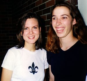 Juliana and Carolyn
