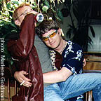 Rob showing affection for Paul :o)
