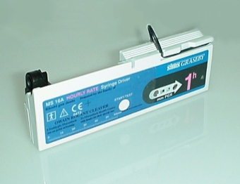 a Graseby syringe driver