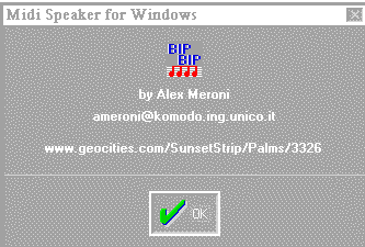Midi Speaker for Windows