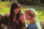 a pic of Xena & Gabby