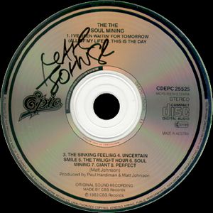 the The: Soul Mining (EPIC, 1983)