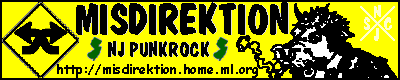 MISDIREKTION BANNER