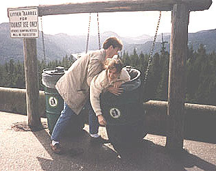 Dumping the trash on Vancouver Island