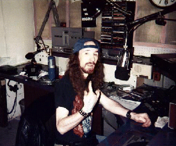 [Photo of Tim Morris at work]