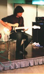 mike praticing with his......