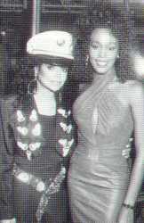 La Toya with Withney Houston