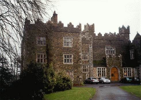 Waterford Castle, front