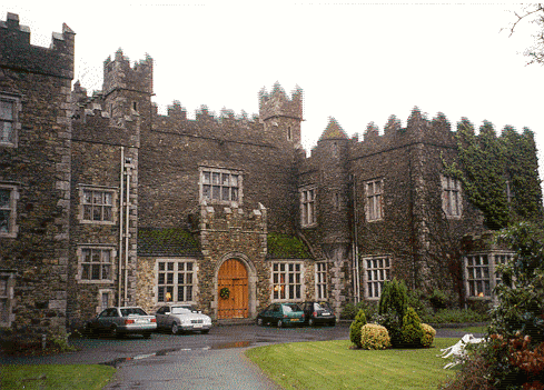 Waterford Castle, front