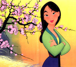 They say I look like Mulan... :)