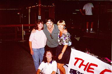 GINGER, CIDNEY and DEBBIE with KELLY