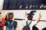 Fans Recibiendo a Oasis