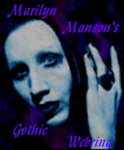 [Marilyn Manson's Gothic Webring]