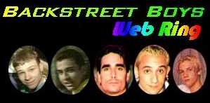 Backstreet Boys Web Ring