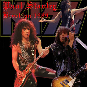 The frontcover of Paul Stanley - Brooklyn 1989