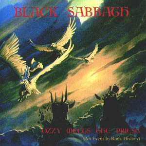 The frontcover of Ozzy Meets The Priest