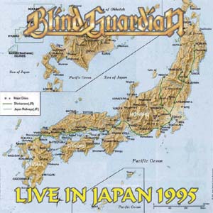 The frontcover of Live In Japan 1995