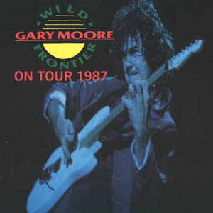 The frontcover of Wild Frontier On Tour 1987
