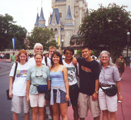 Everyone at Cinderella's Castle