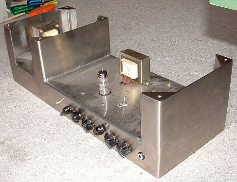 Amp from top at angle