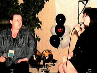 Geoff Downes fields a question from Christine.