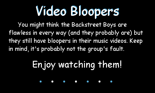 Bloopers Introduction