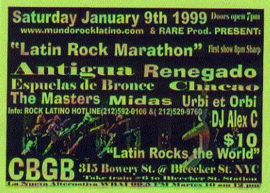 The MasterS debut en CBGB