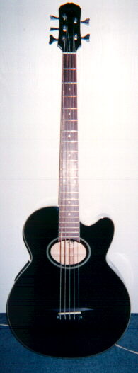 Epiphone El Capitain acoustic/electric 5 string bass