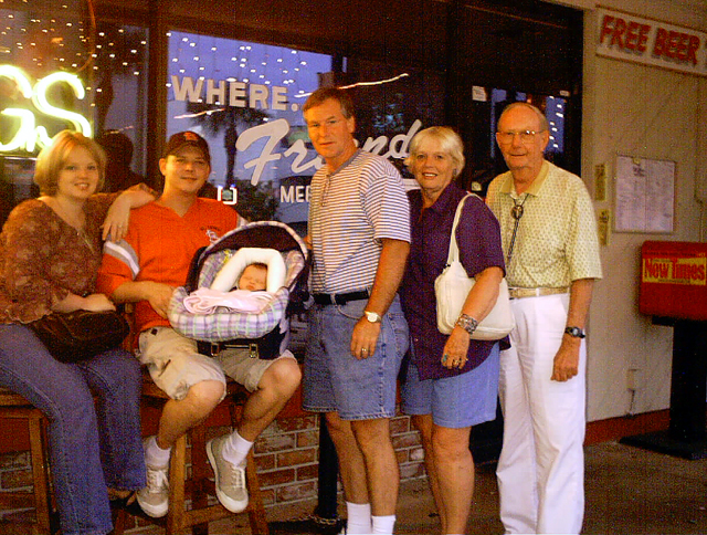 Family at Pat's Place