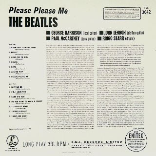 Please Please Me Back Cover