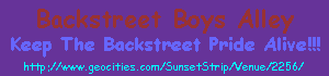 Backstreet Boys Alley