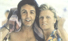 Paul & Linda McCartney c.1980