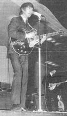 Glory days: Beatle Harrison in Melbourne in 1964