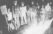 Don't Shoot The Messenger: Fanatics in Memphis burn records and scream for Beatle blood after John Lennon's Jesus comments