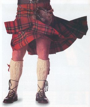 What is worn under the kilt ?