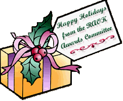 Thank you RAOK Award Comm. ! , Dec. 2001