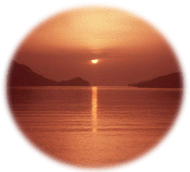 Sunset over Bandar Khayran