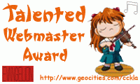 Talented Webmaster Award