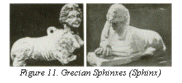 Text Box:    
Figure 11. Grecian Sphinxes (Sphinx)
