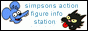 Simpsons Action Figure Information Station