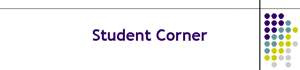 Student Corner