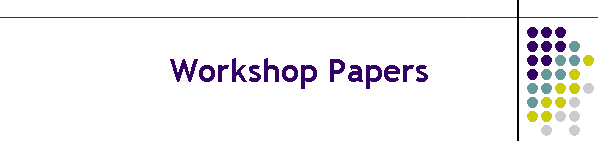 Workshop Papers