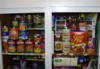 A good place to start is with a well stocked pantry (This one is not the best example!)
