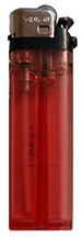 see-through disposable lighter