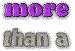 More than a