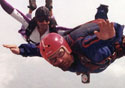 Sky diving